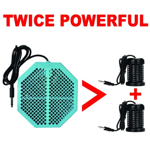 Vista 2 de Máquina de desintoxicación de iones iónicos Chi para baño de pies Aqua Spa Cleanse con dos veces potente CS-900 Array (EUCALYPTUS)