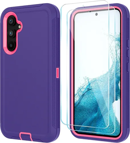 Vista 16 de ONOLA Funda para Samsung Galaxy S23 con protector de pantalla HD, resistente, a prueba de golpes y caídas, 3 capas, para Galaxy S23 de 6.1 pulgadas