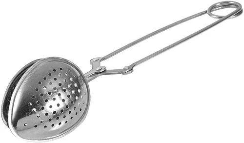 Vista 8 de Infusor de té mejorado, bola de té de malla de acero inoxidable, colador de té de bola con mango para té de hojas sueltas y especias de mulling