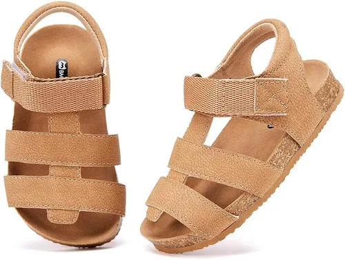Vista 4 de BMCiTYBM Sandalias de bebé para niñas y niños, zapatos transpirables de verano para bebés, zapatos antideslizantes de 6 9 12 16 18 24 meses