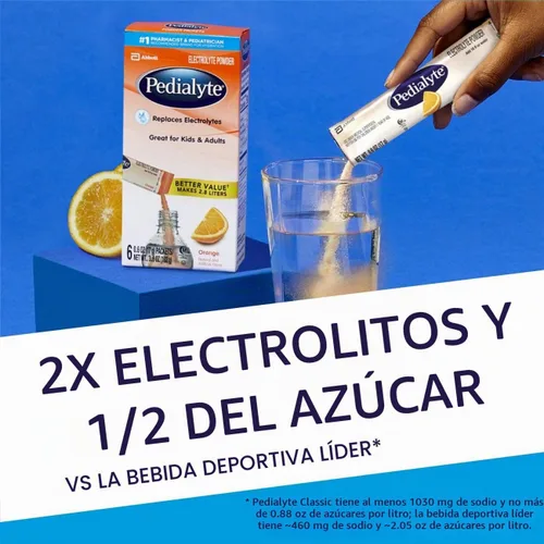 Vista 3 de Paquetes de polvo grande Pedialyte, 1, 1