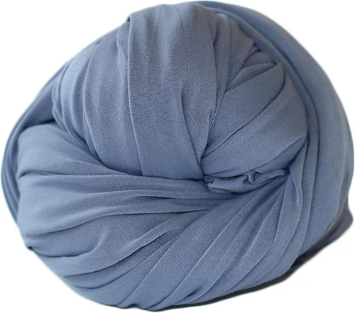 Vista 5 de Zeroest Fotografía de recién nacido envoltura elástica para niño y niña, accesorios de fotografía, manta elástica para bebé (azul)