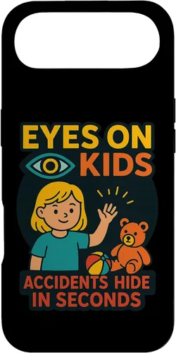 Vista 27 de Eyes on Kids Child Safety Gift for Moms, Granny, Grandad Case for iPhone 16