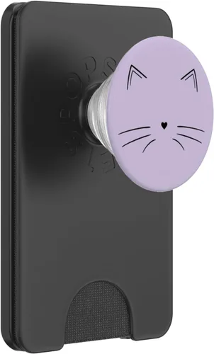 Vista 7 de Black Cat Face Light PopSockets PopSockets PopGrip: agarre intercambiable para teléfonos y tabletas