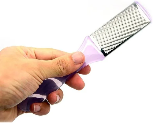 Vista 5 de rosenice Lima de pedicura de doble cara de 6.69 pulgadas portátil con malla y lados de papel de lija para eliminar callos y cuidado suave de la piel