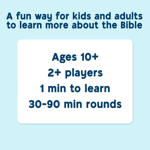 Vista 8 de SO YOU THINK YOU KNOW THE BIBLE, Un divertido juego de preguntas para familias, becas y estudio bíblico. Gran regalo cristiano