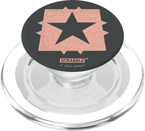 Vista 8 de Scrabble PopSockets PopGrip estándar de espacio libre cuadrado medio