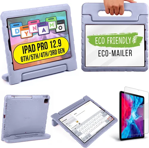 Vista 12 de Cooper Dynamo - Funda para iPad Pro 12.9 de 12.9 de 6ª generación (2022), también se adapta a 5ª-4ª-3ª generación (2021, 2020, 2018), espuma