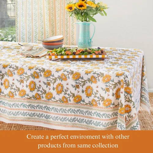 Vista 16 de Saffron Marigold Mantel redondo impreso a mano – Pink Dahlia Daydreams lujoso 100% algodón, lavable, para decoración del hogar, cocina, café o mesa