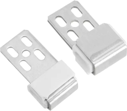 Vista 4 de uxcell 12 clips de resorte de reparación de sofá, 5 agujeros, hebilla de resorte en S para sofá, silla, sofá, cama, clips de resorte, piezas