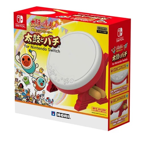 Vista 6 de Taiko no Tatsujin controller "Taiko and Stick for Nintendo Switch" Japanese ver.