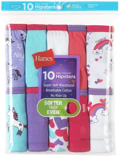 Vista 2 de Hanes - Calzones surtidos para niñas y niñas pequeñas