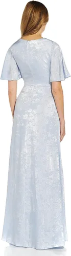 Vista 3 de Adrianna Papell Vestido con vuelo brillante para mujer