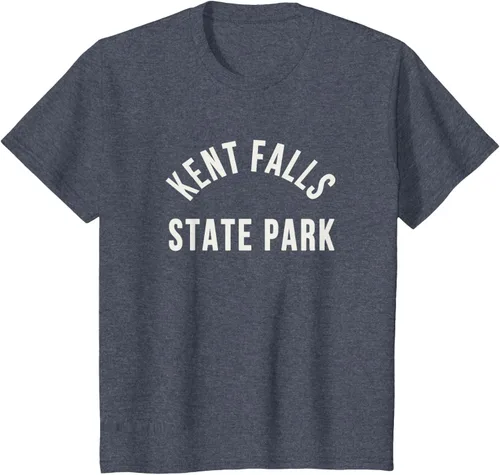 Vista 56 de Kent Falls State Park Connecticut Arch CT Camiseta, Azul