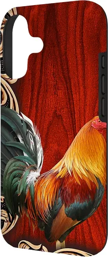 Vista 2 de Rooster Wood - Rooster-PC Funda para iPhone 17