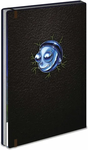 Vista 3 de Pyramid International Rick and Morty SR74106 - Agenda 2023, tapa dura A5, planificador semanal a vista (diseño cibernético), producto