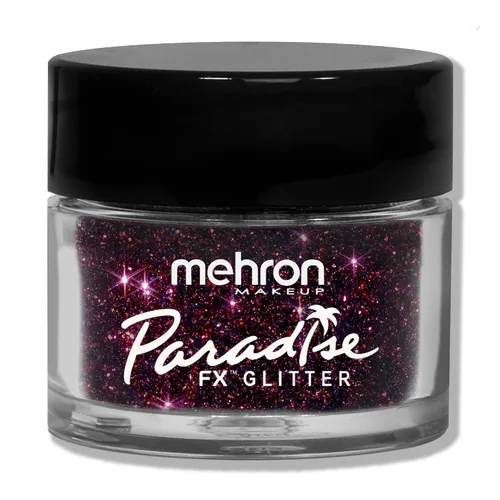 Vista 14 de Mehron Makeup Paradise Glitter FX Cosmético profesional para maquillaje y arte Brillantina suelta vibrante y brillante de 0.25 oz (7 g) (negro)