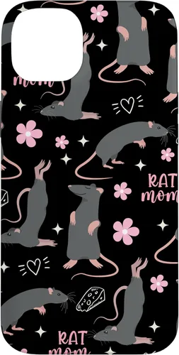 Vista 15 de Funda para iPhone 13 Pro Max Rat Mom Cute Rat Owner Keeper Pet Lover