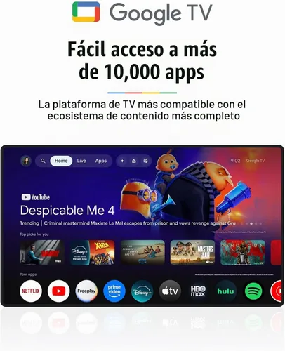 Vista 3 de 【Google TV y 3500ANSI y 4K】Proyector inteligente con WiFi y Bluetooth, enfoque automático VISSPL AI y proyector automático Keystone portátil