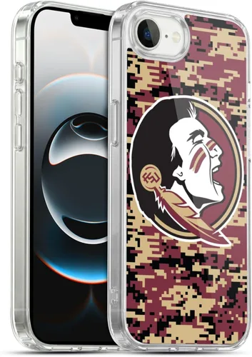 Vista 231 de Oficial Universidad Estatal de Florida FSU Soft Gel Case para iPhone de Apple 7 Plus/iPhone 8 Plus, Banner