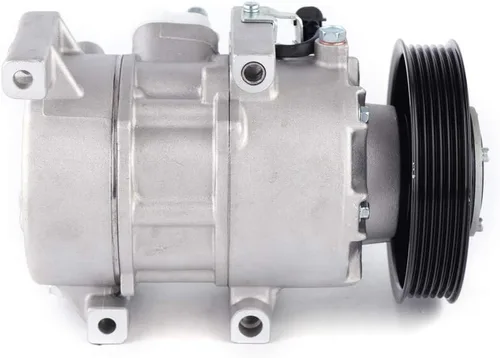 Vista 4 de Compresor de aire acondicionado con embrague, compresor de CA 20765C, embrague del compresor, apto para 2012-2016 para Hyundai Accent 1.6l