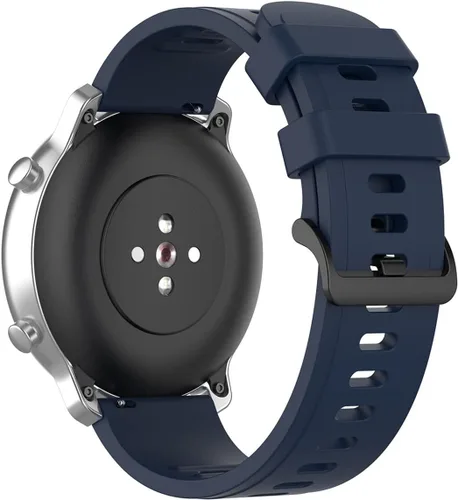 Vista 4 de SKM Correa de muñeca de 0.787 in para Samsung Galaxy Watch 4 Classic 46 1.654 in reloj inteligente Active 2 pulsera reloj 4 44 1.575 in correa