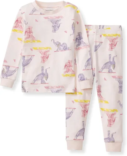 Vista 19 de Burt's Bees Baby Pijama para niña, 2 piezas, camiseta de manga larga y pantalones de algodón orgánico