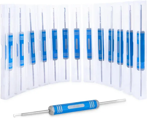 Vista 10 de JRready DRK-RT1B - Herramienta de extracción de pines Deutsch, herramienta de extracción de contacto/enchufe de pin/Wedgelock, adecuada