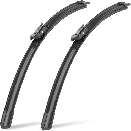 Vista 74 de Raidbee® Limpiaparabrisas de repuesto de 13 + 13 pulgadas para Jeep Wrangler 1999-2006 para todas las estaciones, calidad de equipo original