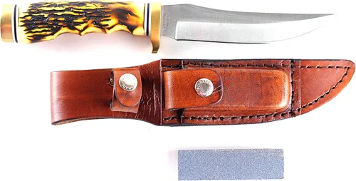 Vista 8 de Uncle Henry 153UH Next Gen Golden Spike Knife with 5in High Carbon S.S. Fixed Blade