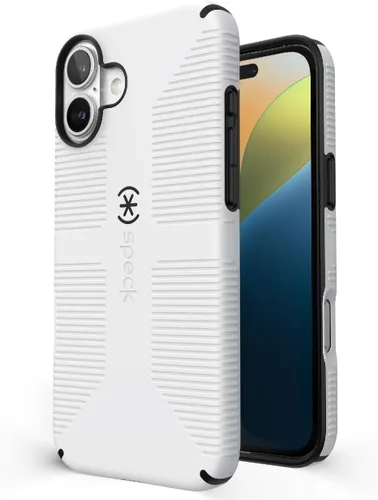 Vista 18 de Speck Funda transparente para iPhone 14 Plus, protección contra caídas, resistente a los arañazos, diseñada para MagSafe Slim iPhone 14 Plus de 6.7