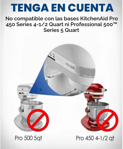 Vista 8 de MIMORE Alfombrilla deslizante para mezclador KitchenAid de 6 a 8 cuartos de galón de elevación de tazón, 7 cuartos de galón compatible con Claro