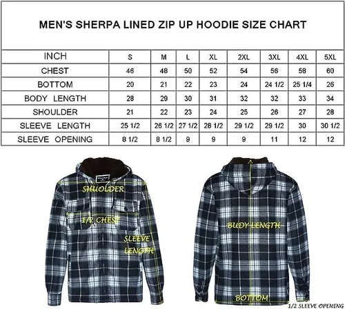 Vista 8 de Chaqueta de franela a cuadros para hombre, de felpa con capucha, sherpa con cremallera, pesada y gruesa, cálida para invierno