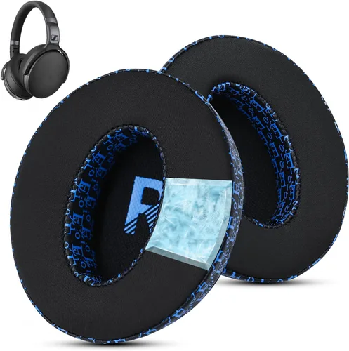 Vista 10 de Almohadillas de repuesto especializadas para auriculares Sennheiser, se adapta a HD4.50BT/HD4.50/HD4.50BTNC/HD458BT/HD450/HD450BT, almohadilla