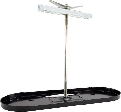 Vista 3 de RecPro Rack de montaje de tanque de propano doble para caravana, opciones de tanque de 20 libras o 30 libras, cámper y remolque de viaje