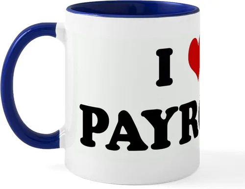 Vista 18 de CafePress Coffee Then Payroll Mugs - Taza de café de cerámica (11 oz)