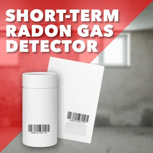 Vista 2 de LABPRO Kit de prueba de radón a corto plazo para el hogar, detección de radón certificada por la EPA - Incluye 1 detector para evaluación rápida
