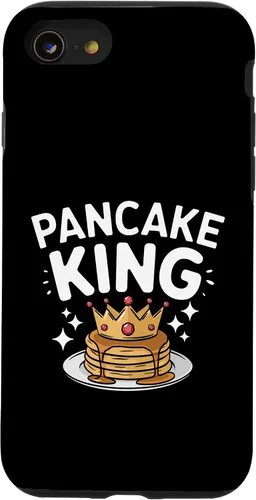 Vista 18 de iPhone 16 Pancake King Hotcake Lover Maker Baker Foodies Men Dad Boys Case