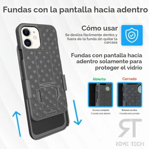 Vista 5 de Funda diseñada para Apple iPhone 11 con funda de clip para cinturón