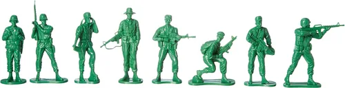 Vista 4 de Soldados Grandes US Toy Company 7958, Verde