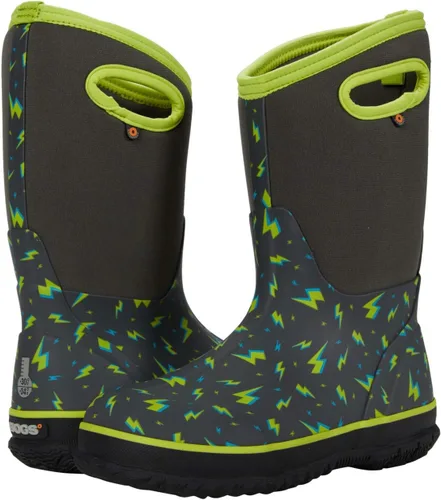 Vista 39 de BOGS Botas de nieve unisex de neopreno con aislamiento de goma de alta impermeabilidad para niños Negro