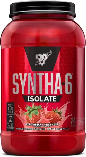 Vista 10 de BSN SYNTHA-6 Proteína Aislada en Polvo, Proteína de Chocolate con Aislado de Proteína de Suero, Aislado de Proteína de Leche, Sabor: Batido