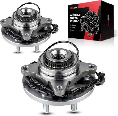 Vista 73 de Torchbeam 515081 4WD Cojinete de rueda delantera y montaje de cubo de repuesto para Ford F-250 Super Duty 2005-2010, Ford F-350 Super Duty 2005-2010