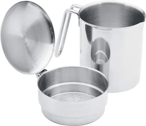 Vista 2 de Norpro Colador de grasa de acero inoxidable, tamaño único, plateado