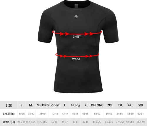 Vista 7 de Milin Naco Camiseta de compresión de manga corta para hombre, camiseta interior de secado fresco para hombre, paquete de 1, 2, 3