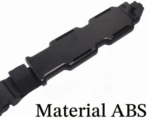 Vista 7 de Cuchillo bayoneta Toonol de plástico para entrenamiento táctico con vaina 1 pieza M9-negro