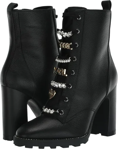 Vista 7 de Karl Lagerfeld Paris Botas de moda Pazi-Bootie para mujer