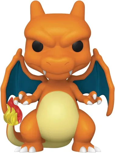 Vista 4 de Pokemon Charizard Pop! Figura de vinilo (incluye funda protectora compatible con caja de pop), multicolor, 3.75 pulgadas