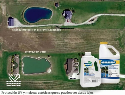 Vista 3 de Applied Biochemists Aqua shade Control orgánico Crecimiento de la Planta., Azul