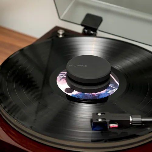 Vista 9 de Fluance Kit de accesorios para tocadiscos de vinilo y discos con cepillos antiestáticos de fibra de carbono para registro y lápiz capacitivo, plato